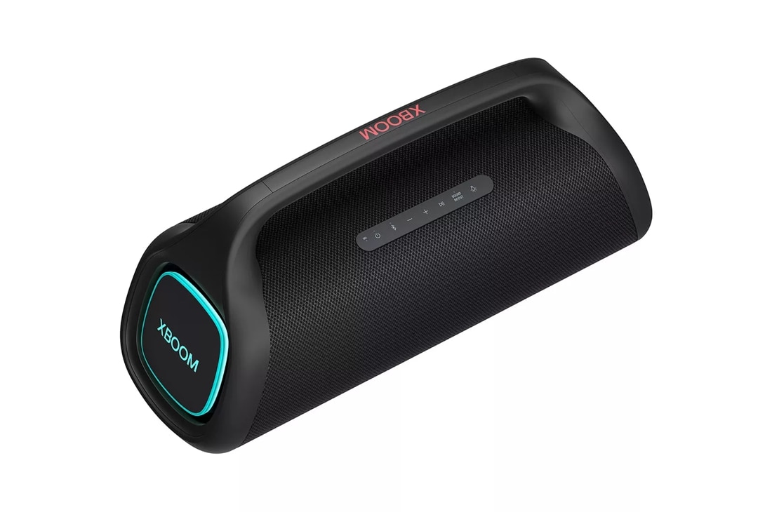 LG XBOOM Go XG9QBK Portable Bluetooth Speaker with Stage Lighting and up to  24HR Battery