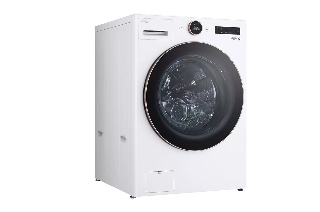 LG 27 in. 5.0 cu. ft. Stackable Front Load Washer with 6 Motion