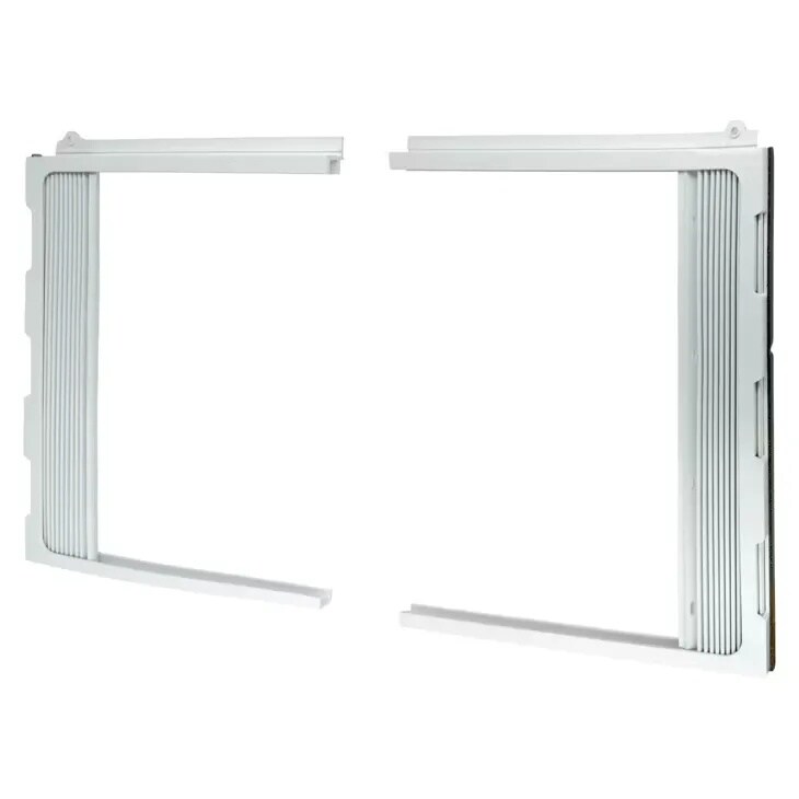 AET73732404 air conditioner window installation side panels with accordion design for secure window fitting
