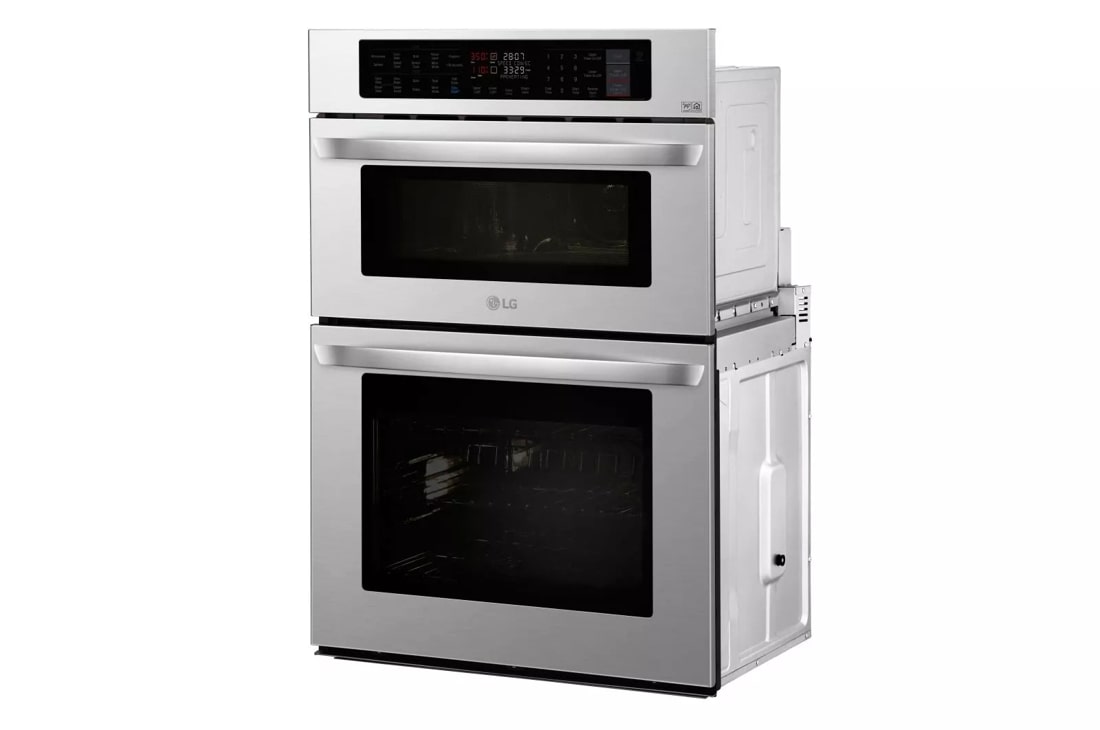 LG 30 Built-In Electric Convection Combination Wall Oven with Microwave  and Steam Sous Vide Stainless Steel WCEP6427F - Best Buy