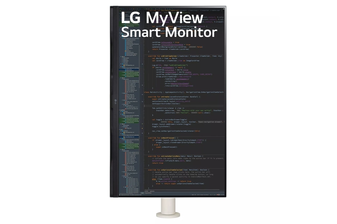 Los nuevos monitores LG MyView 4K de 32 pulgadas emplean webOS