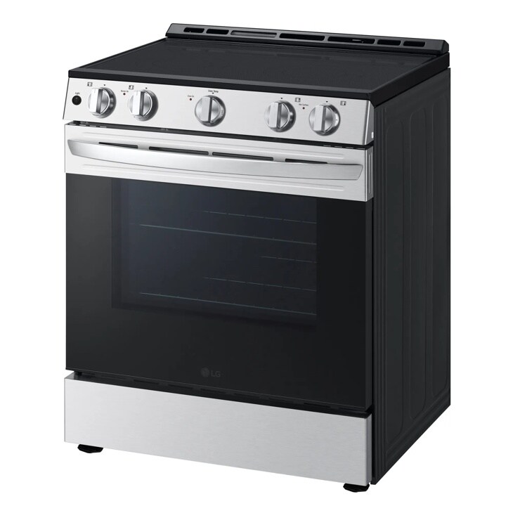 6.3 cu. ft. Electric Slide-in Range
