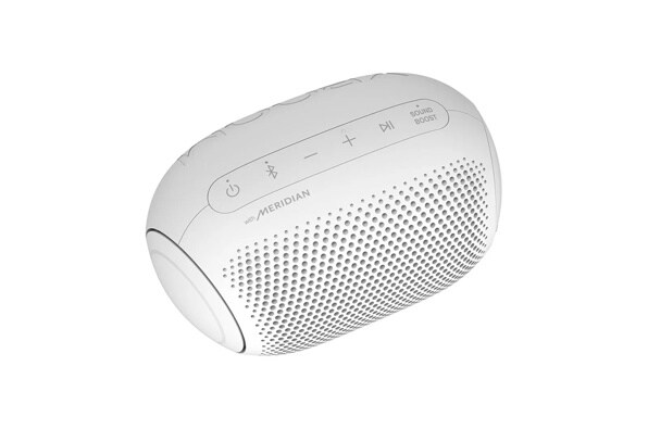 LG XBOOM Go PL2W Portable Bluetooth Speaker with Meridian