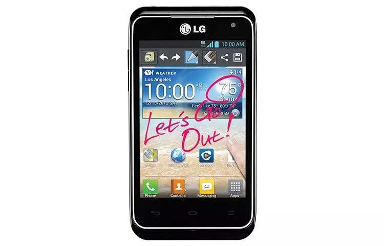 LG Android Motion 4G, MS770 for metroPCS in Black LG USA