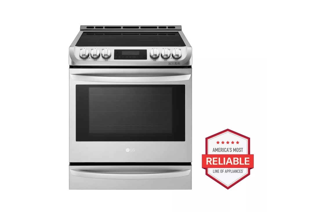 LG LSE4617ST 6.3 cu. ft. Smart wi-fi Enabled Induction Slide-in Range with ProBake Convection® and EasyClean®