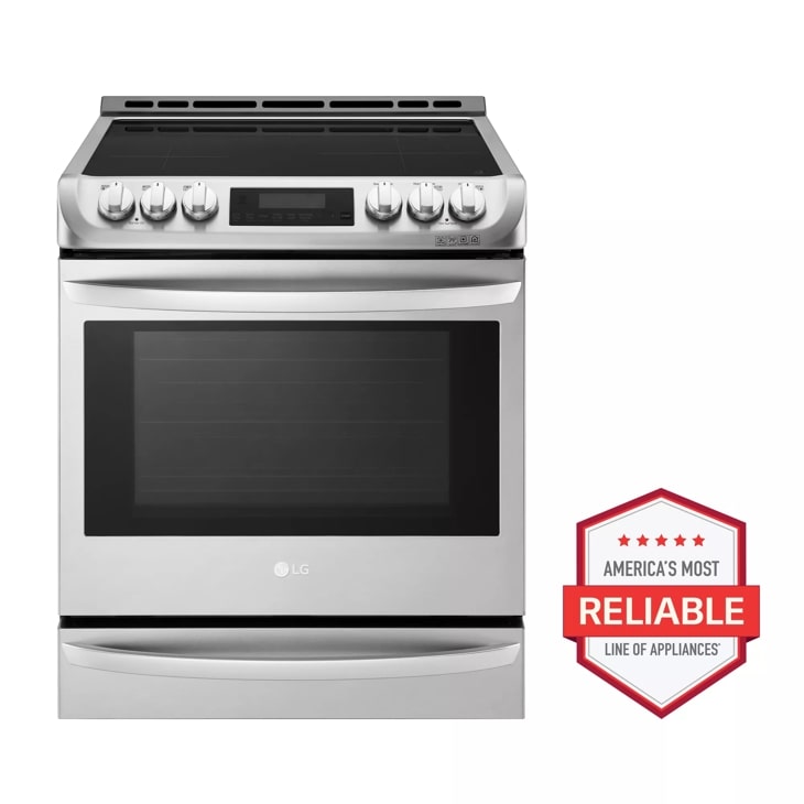 LG LSE4617ST: 6.3 cu. ft. Smart wi-fi Enabled Induction Slide-in Range with  ProBake Convection® and EasyClean®