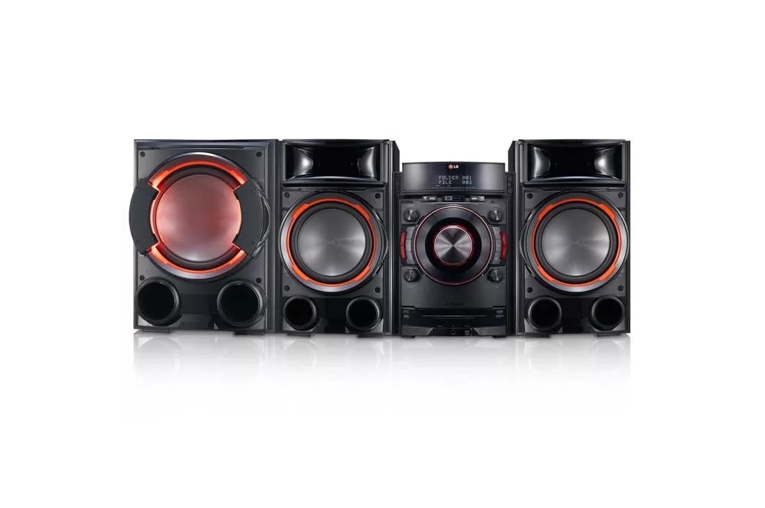 neon Micro Hi-Fi System MCB1584 Bluetooth System with CD/MP3 FM
