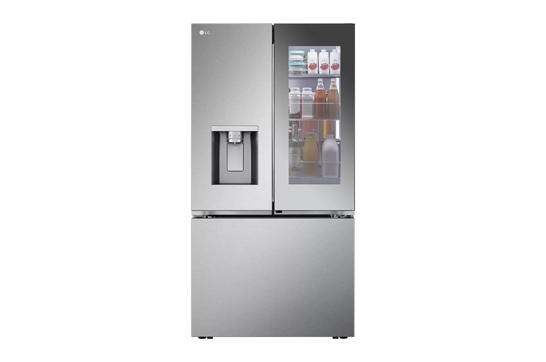 LG Counter Depth MAX 25.5-cu ft Counter-depth Smart French Door