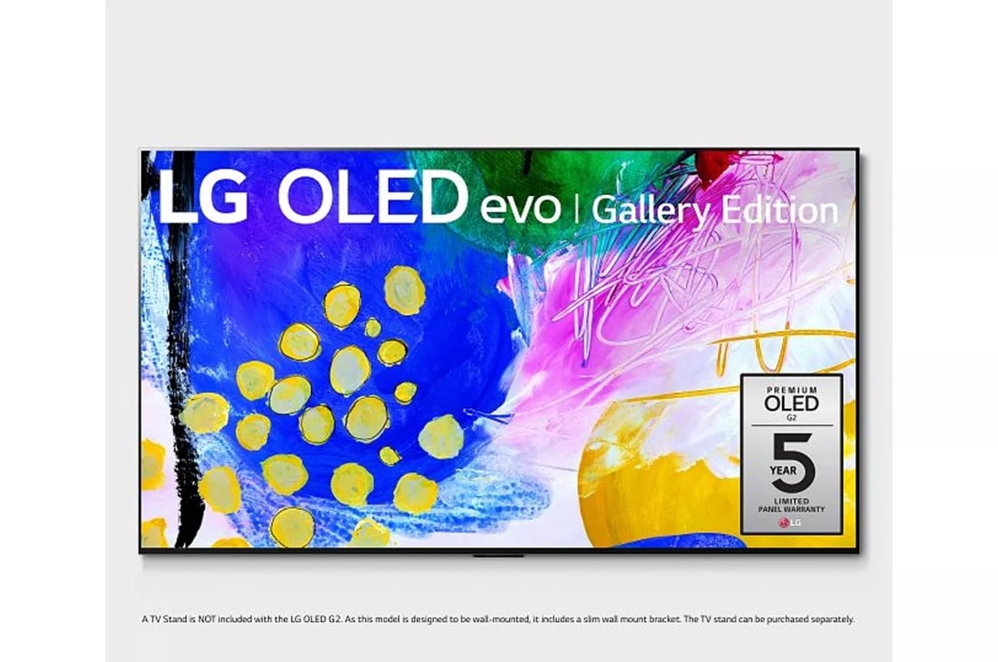 LG G2 65-inch OLED evo Gallery Edition TV
