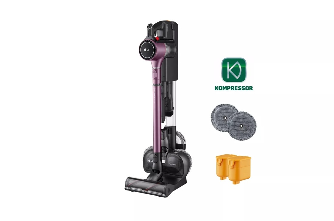 Front view of the CordZero™ Kompressor Cordless Stick Vacuum with Power Mop  (A929KVM) - A929KVM. 