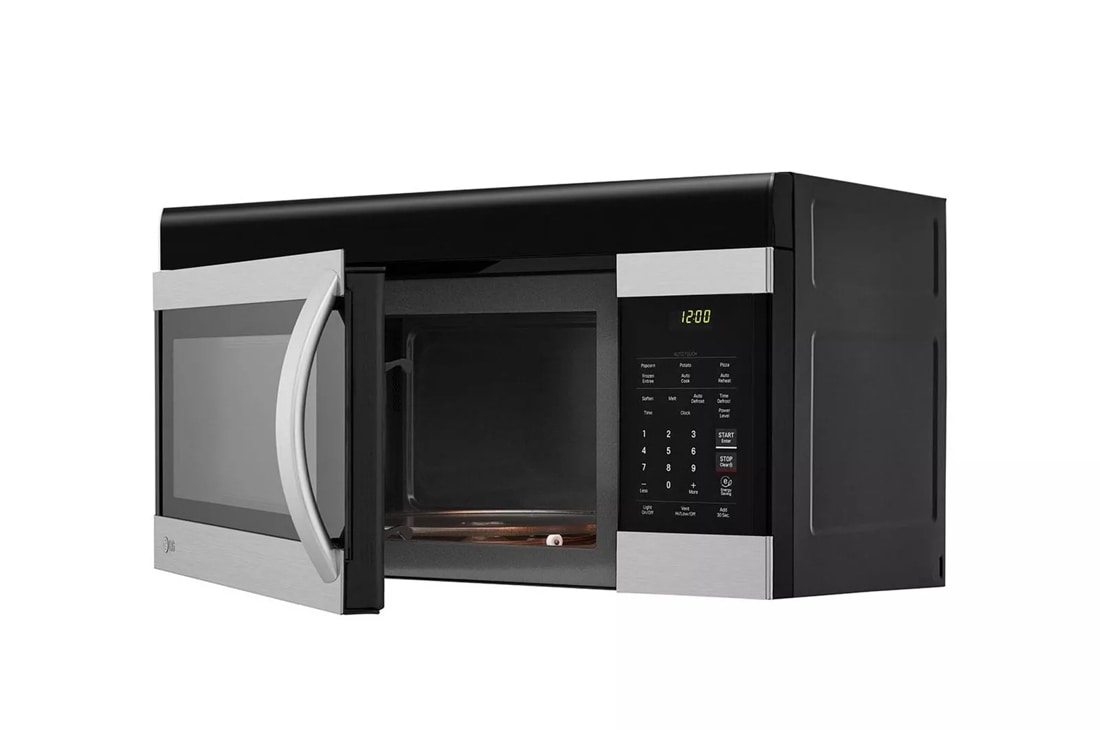 LG - Studio 1.7 Cu. ft. Convection Over-the-range Microwave with Air Fry - Stainless Steel