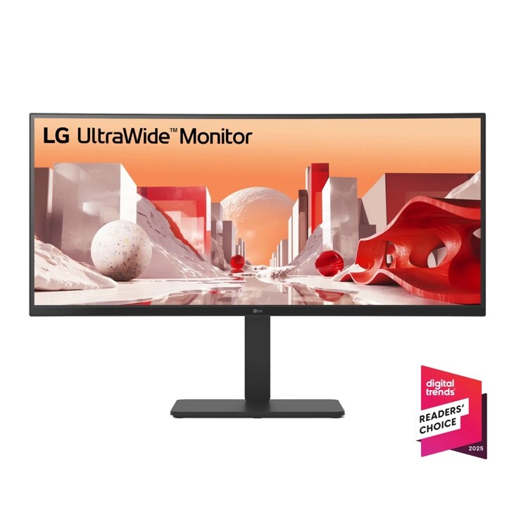 34 Inch UltraWide™ Curved Monitor with WQHD IPS Display and HDR10 with USB Type-C 34U65ZA-B