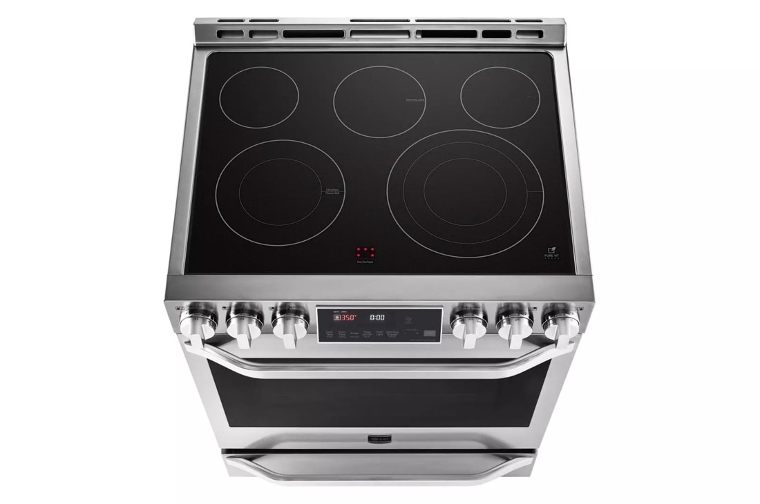 LG STUDIO 6.3 cu. ft. Electric Single Oven Slide-In-range with ProBake  Convection®