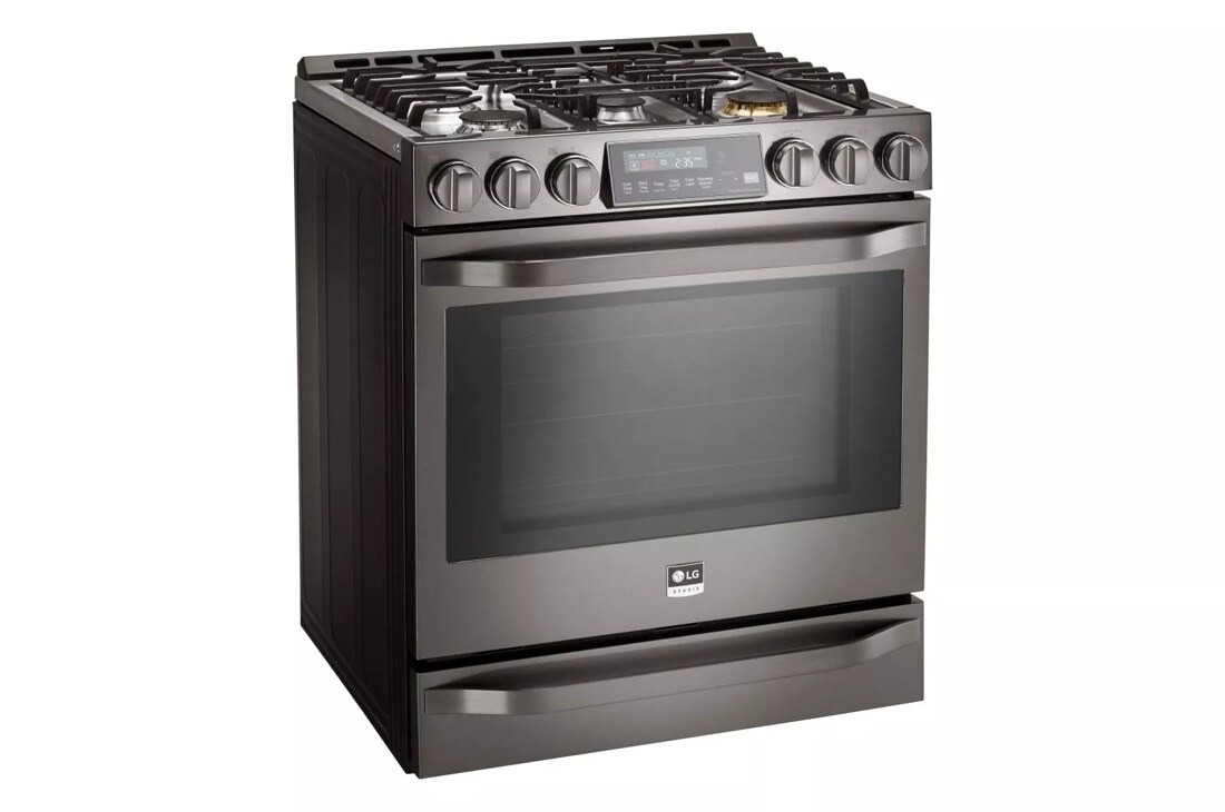 LG STUDIO 6.3 cu. ft. Smart wi-fi Enabled Gas Slide-in Range with ProBake Convection®