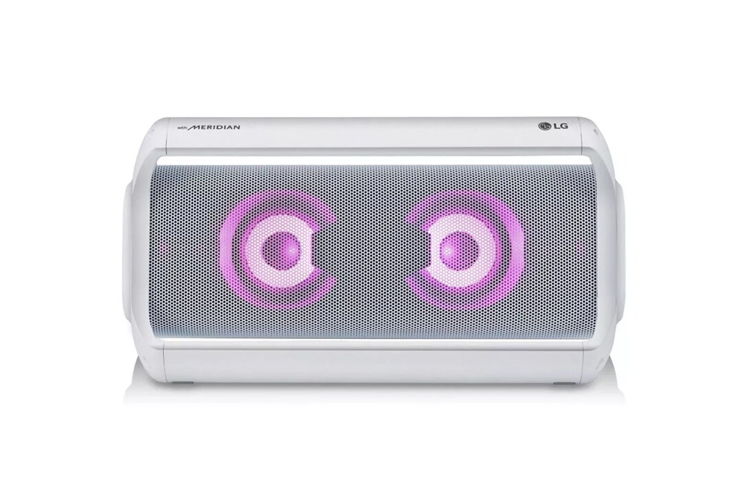 LG XBOOM GO PK7W Water-Resistant Bluetooth Speaker with up to 22 Hour Playback