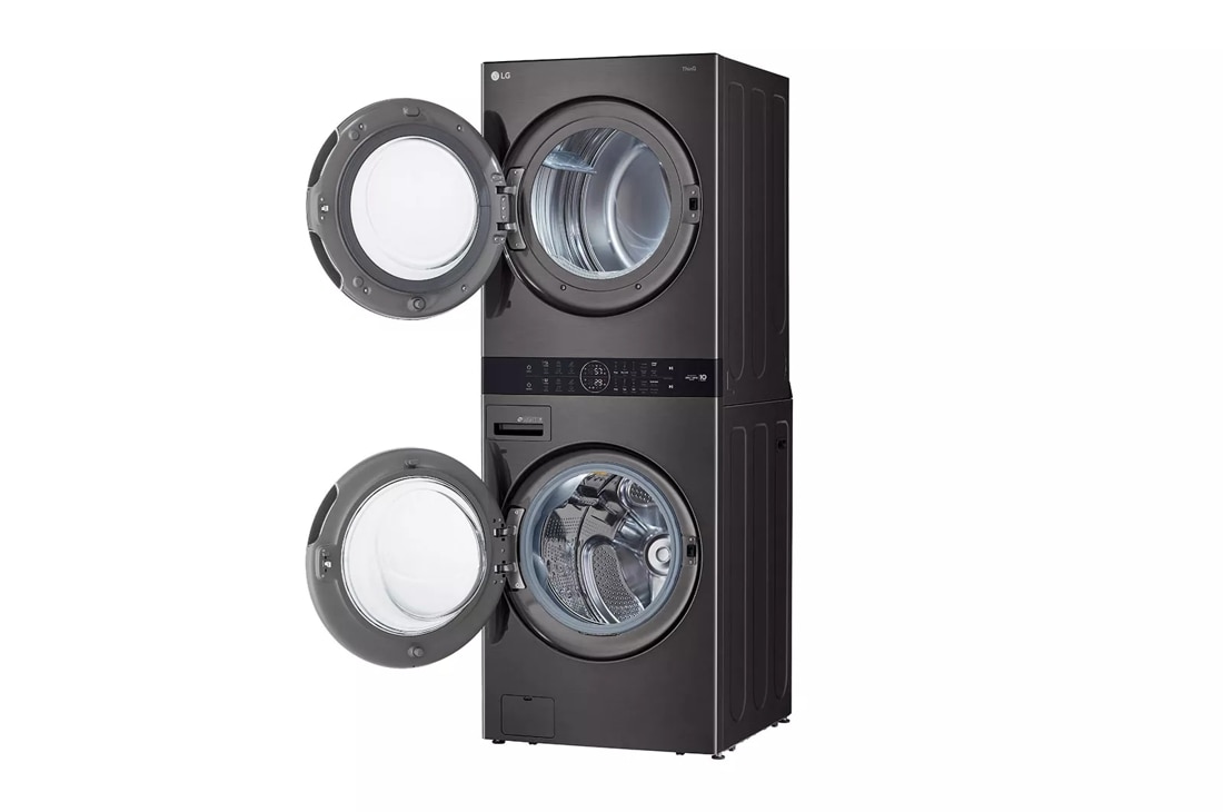- | LG Load Single Front WashTower™ USA LG Unit WKEX200HBA