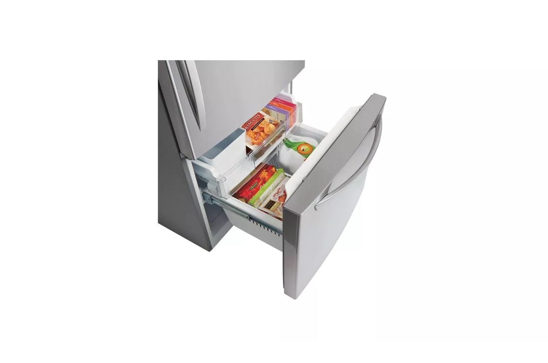 LG LDNS22220ST Bottom Mount Refrigerator