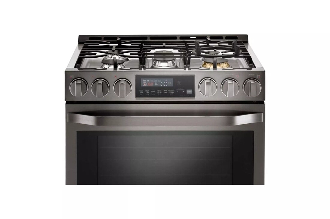 LG STUDIO 6.3 cu. ft. Smart wi-fi Enabled Gas Slide-in Range with ProBake Convection®