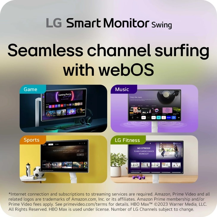 32 Inch Smart Monitor Swing - 32U889SA-W | LG USA