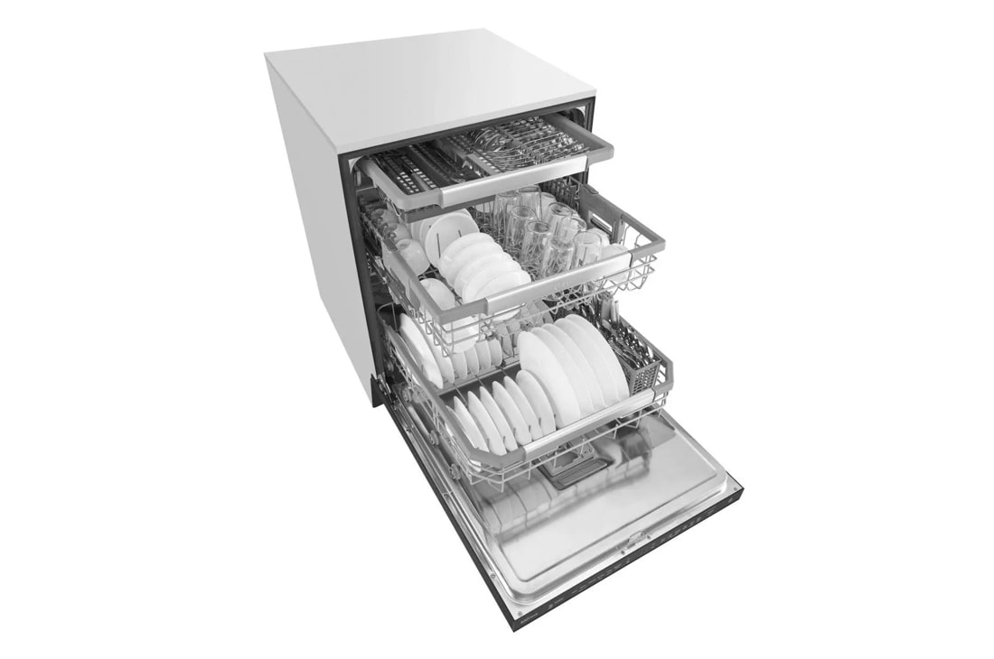 LG LDT7797BM 24- Inch Top Control Dishwasher