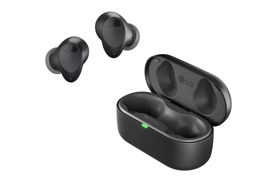 LG TONE Free ® T80 Dolby Atmos® True Wireless Bluetooth Earbuds, Black