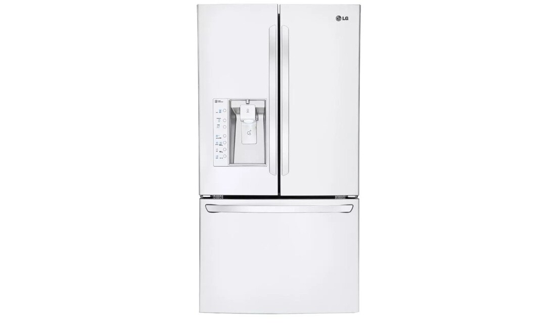 Super-Capacity 3 Door French Door Refrigerator with Smart Cooling Plus technology