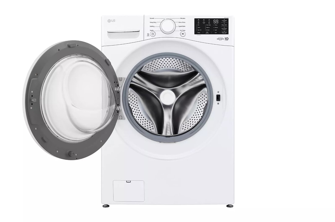 LG 27 In. Front Load Washer with Steam Technology in White (WM3600HWA) -  The Range Hood Store