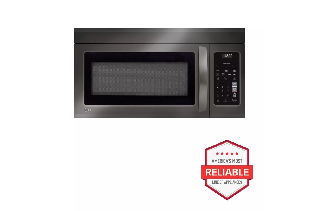 LG LMV1831BD 1.8 cu. ft. Over-the-Range Microwave Oven with EasyClean®