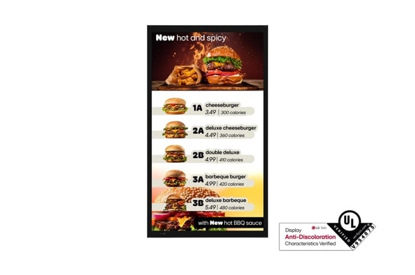 55XE3P-B & 49XE3P-B Gallery Images front view with infill