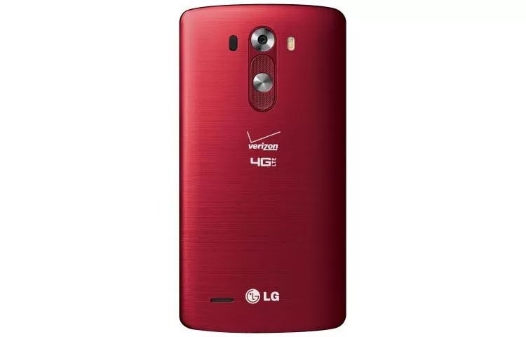 LG G3 Android Smartphone for Verizon in Red LG USA