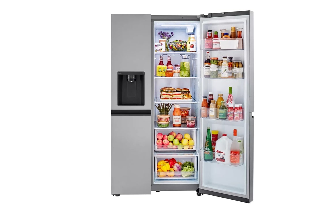LG 27 cu. ft. Side-by-Side Refrigerator with Craft Ice