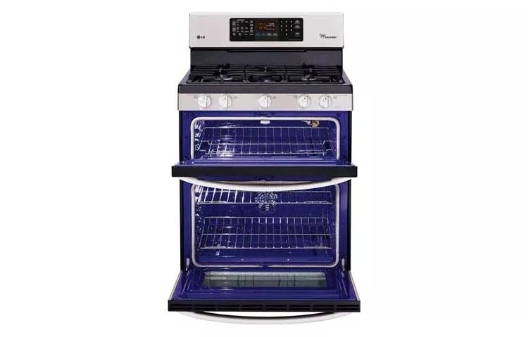6.1 cu. ft. Capacity Gas Double Oven Range with EasyClean® and IntuiTouch™ Controls