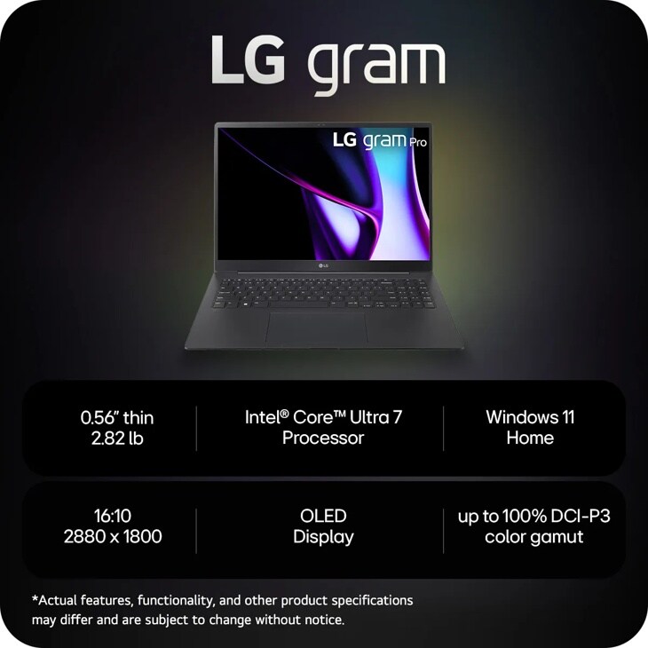新品扱 LGgram 最新CPU core ultra5 SSD 4TB＋4TB LG gram 16