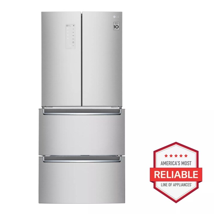 LG Refrigeradora de puerta francesa 14.3pᶟ LRKNS1400V