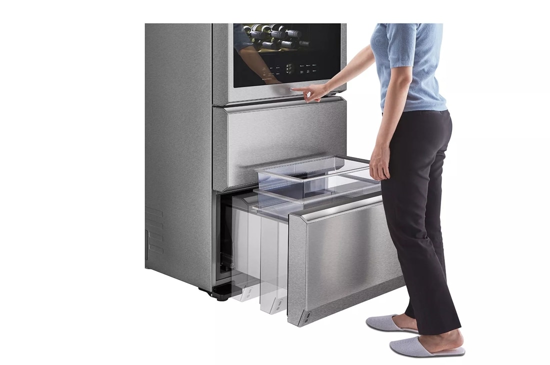 Appliances: fridge, wine cellar, dishwasher and washing machine