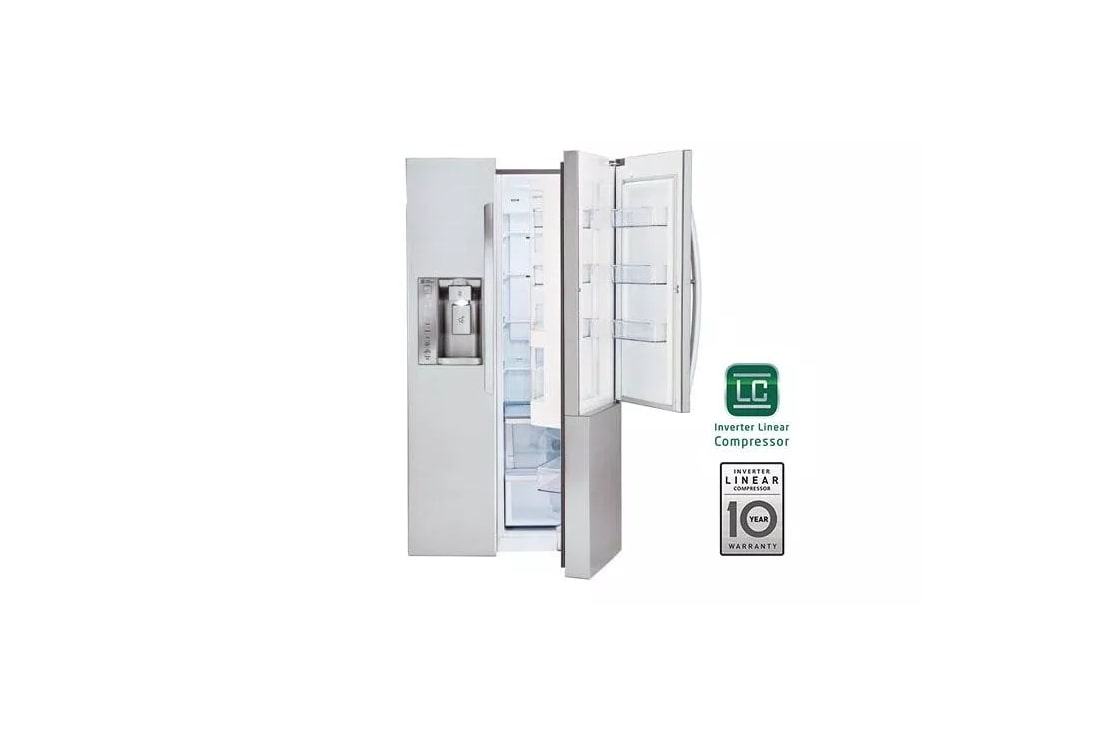26 cu.ft. Ultra Capacity Side-By-Side Refrigerator with Door-In-Door®