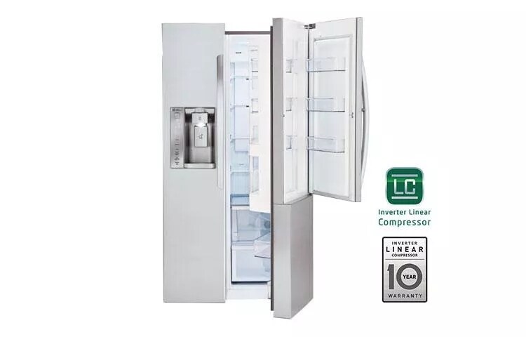 LG LSXS26466S: Large Side-By-Side Door-in-Door Refrigerator | LG USA