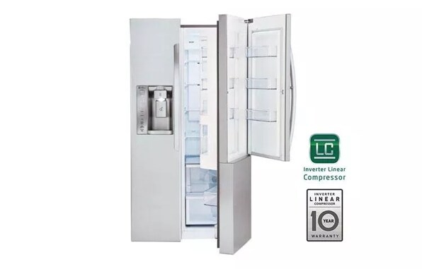 26 cu.ft. Ultra Capacity Side-By-Side Refrigerator with Door-In-Door®