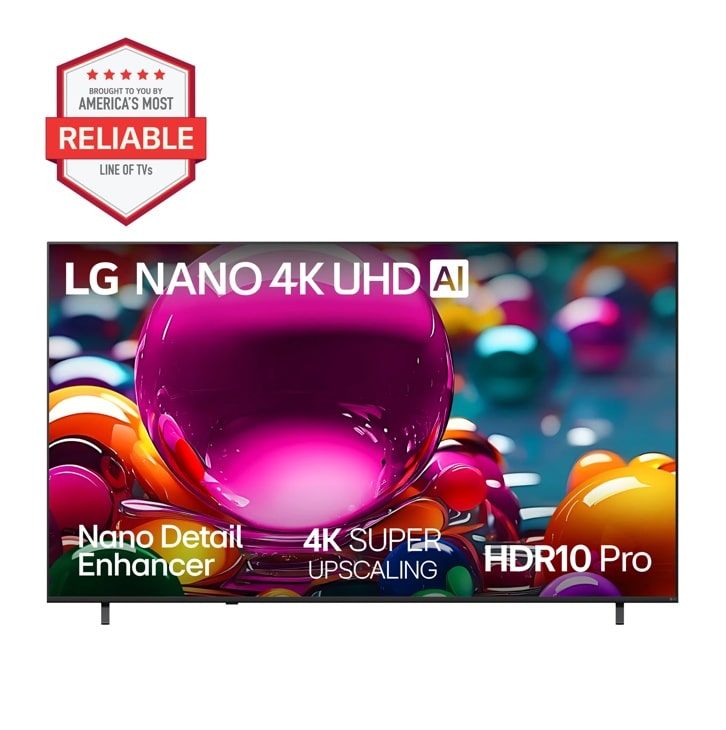 LG 85 Class 4K Nano UHD TV AI NU85 Smart TV 2026
