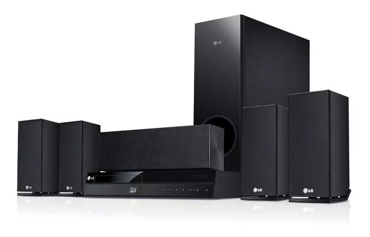 3D-Capable Blu-ray Disc™ Home Theater System with Smart TV and Wireless Connectivity