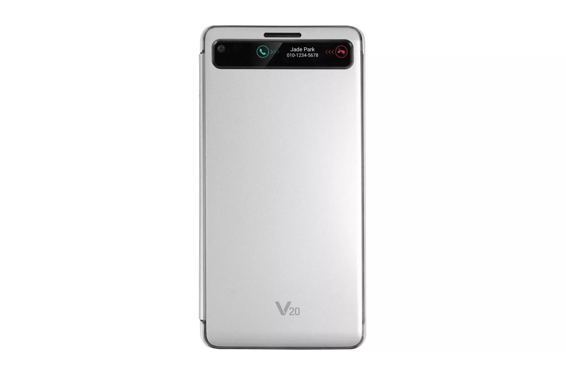 Específicamente dorado Escalofriante LG V20 Smartphone Quick Cover (CFV-260) in Silver | LG USA