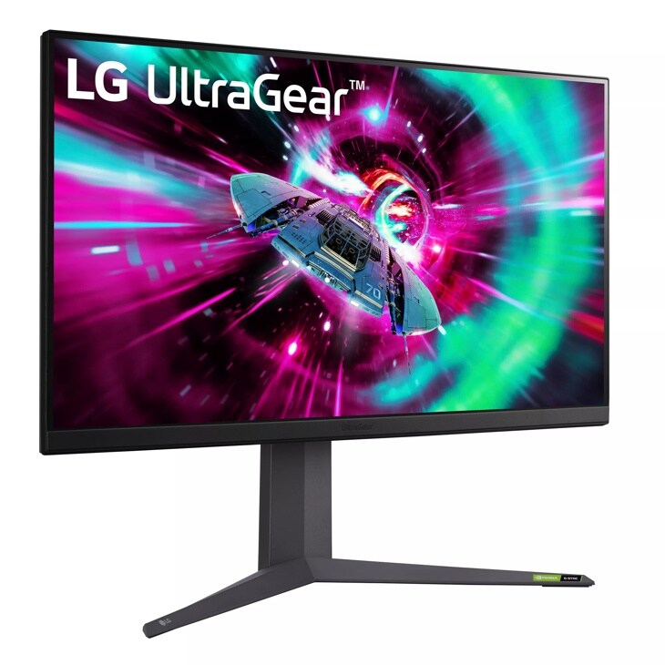 LG UltraGear™ 32 inch 144Hz UHD Gaming Monitor - 32GR93U-B 