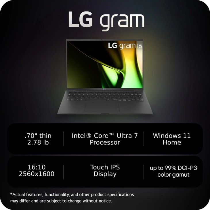 LG gram 16