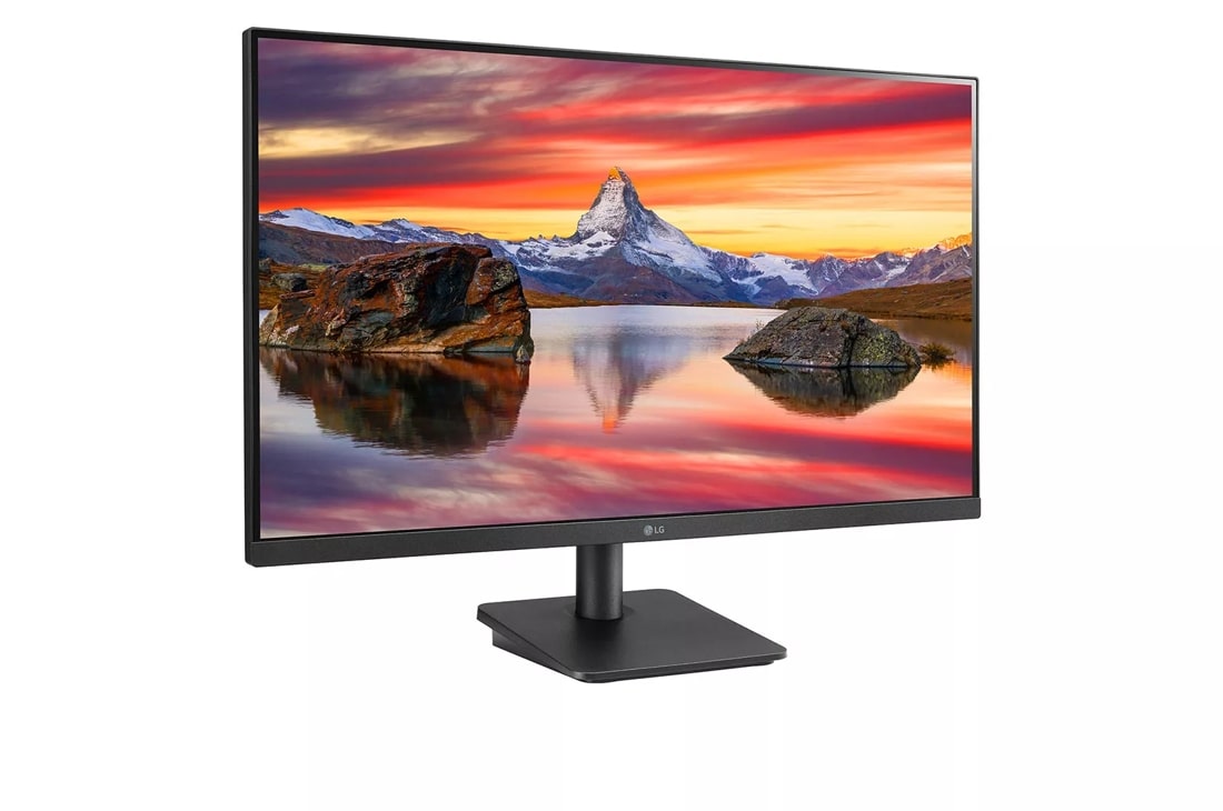 LG 27MP400-B 27” Full HD (1920 x 1080) IPS Display with 3-Side Virtually  Borderless Design, AMD 