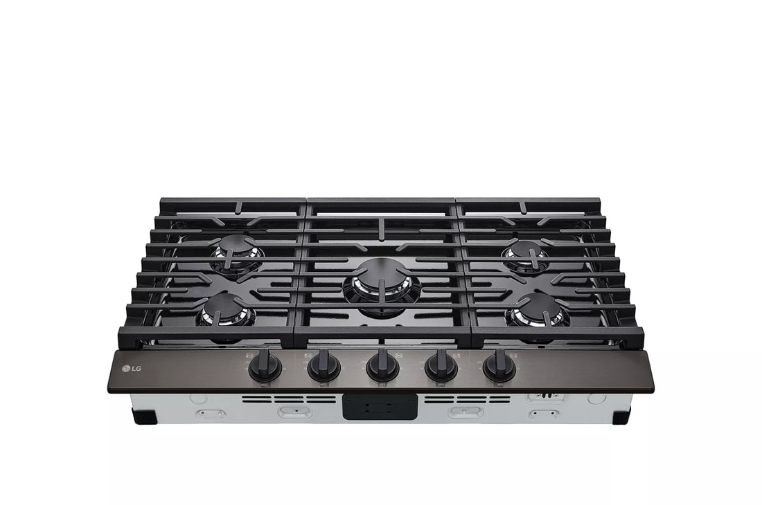 CBGS3628S LG Studio 36 Gas Cooktop with Griddle and Cast Iron