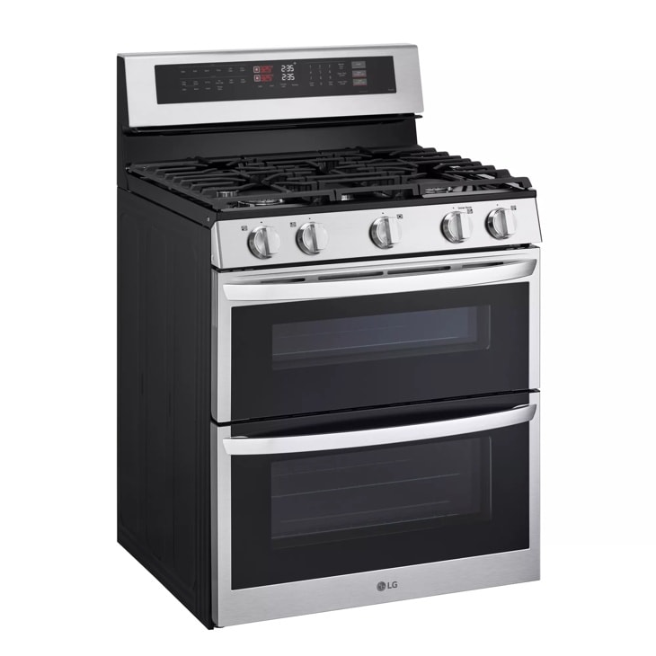 6.9 cu. ft. Smart Gas Double Oven Freestanding Range