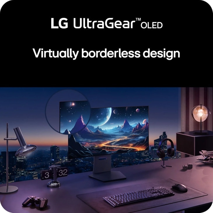 LG ultragear 32GS95UE-B OLED [31.5インチ] 32GS95UV-B | モニター | LG JP