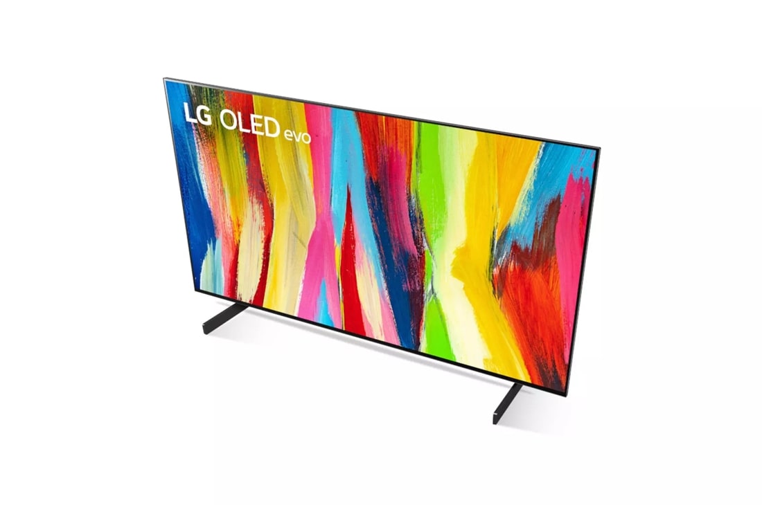 LG Smart TV OLED evo serie C2 de 42 pulgadas con Alexa integrado,  frecuencia de actualización de 120 Hz, 4K alimentado por IA, Dolby Vision  IQ y Dolby