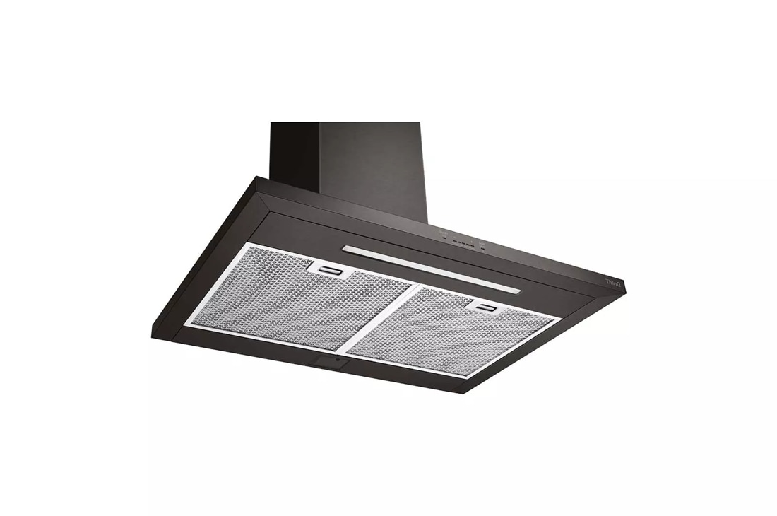 LG 30 inch Wall Mount Chimney Hood - Black