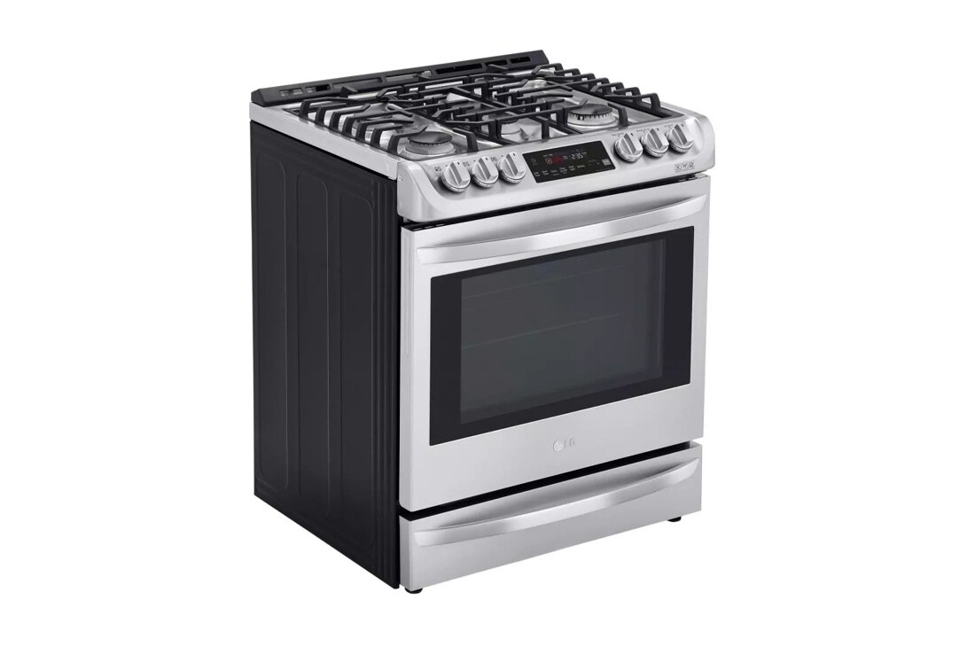 6.3 cu. ft. Smart wi-fi Enabled Dual Fuel Slide-in Range with ProBake Convection® and EasyClean®